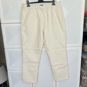 Men's Large J.Crew Cream Pants